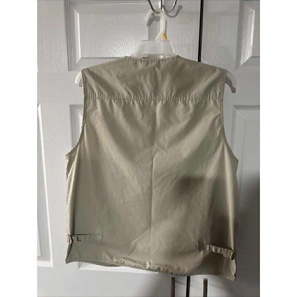 OLYMPIANA Men's Utility Fishing Hunting Safari Vest Large - Picture 3 of 6